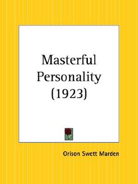 portada masterful personality (en Inglés)