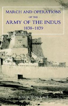 portada narrative of the march and operations of the army of the indus (en Inglés)