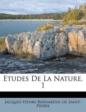 portada Etudes De La Nature, 1 (in French)