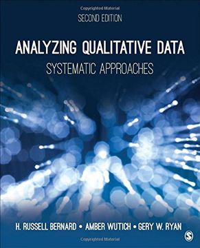 portada Analyzing Qualitative Data: Systematic Approaches (en Inglés)