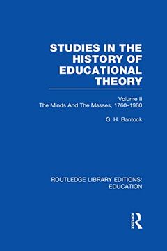 portada Studies in the History of Educational Theory vol 2: The Minds and the Masses, 1760-1980