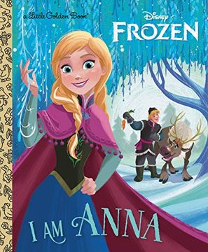 portada I am Anna (Disney Frozen) (Little Golden Book) (in English)
