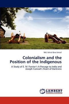 portada colonialism and the position of the indigenous (en Inglés)