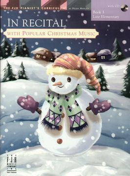 portada In Recital(r) with Popular Christmas Music, Book 3 (in English)