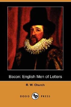 portada bacon: english men of letters (dodo press)