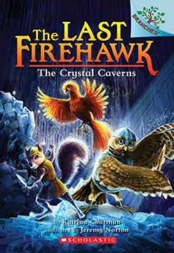 portada The Crystal Caverns: A Branches Book (The Last Firehawk #2) (en Inglés)