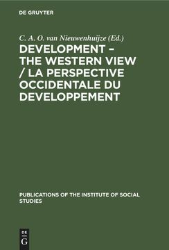 portada Development - the Western View / la Perspective Occidentale du Developpement (in English)