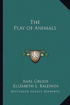 portada the play of animals (en Inglés)