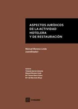 portada Aspectos Juridicos de la Actividad Hotelera y de Restauracion