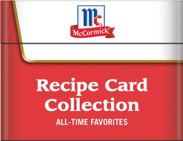 portada McCormick All-Time Favorites - Recipe Card Collection Tin (en Inglés)