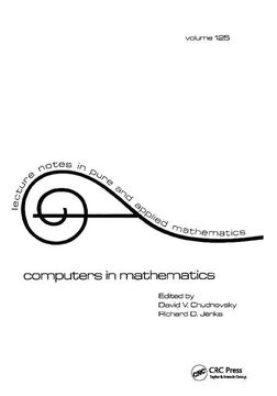 portada Computers in Mathematics (en Inglés)