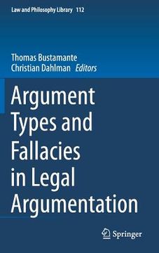 portada Argument Types and Fallacies in Legal Argumentation (in English)