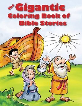 portada The Gigantic Coloring Book of Bible Stories (en Inglés)