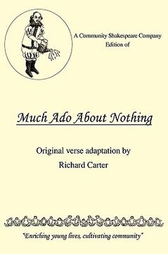 portada a community shakespeare company edition of much ado about nothing