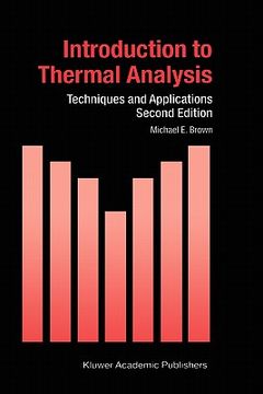 portada introduction to thermal analysis