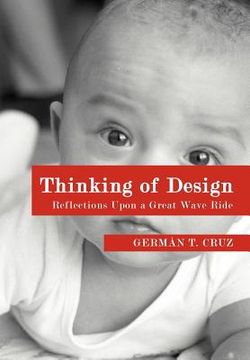 portada thinking of design: reflections upon a great wave ride (en Inglés)