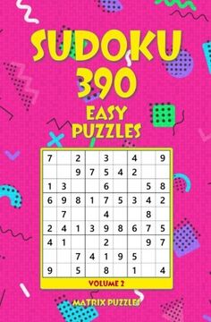 portada Sudoku 390 Easy Puzzles (390 Sudoku 9x9 Puzzles: Easy) (Volume 2) 
