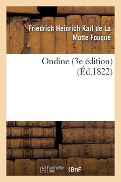 portada Ondine 3e Édition (en Francés)