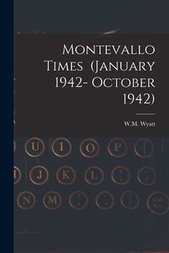 portada Montevallo Times (January 1942- October 1942) (en Inglés)