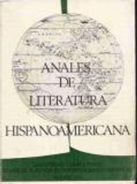 portada ANALES DE LITERATURA HISPANOAMERICANA