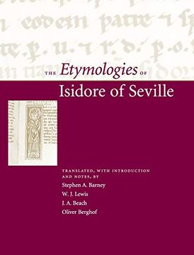 portada The Etymologies of Isidore of Seville (en Inglés)