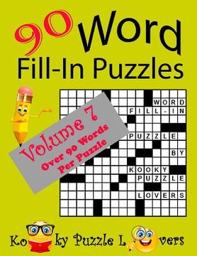 portada Word Fill-In Puzzles, Volume 7, 90 Puzzles (en Inglés)