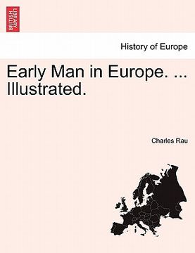 portada early man in europe. ... illustrated.