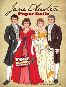 portada Jane Austen Paper Dolls: Four Classic Characters (en Inglés)