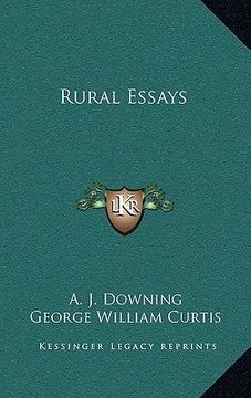 portada rural essays (en Inglés)