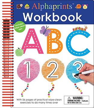portada Alphaprints: Wipe Clean Workbook ABC (Wipe Clean Activity Books) (in English)