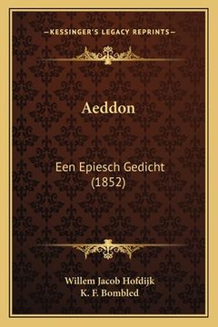 portada Aeddon: Een Epiesch Gedicht (1852)