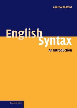 portada English Syntax: An Introduction (in English)