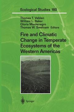portada Fire and Climatic Change in Temperate Ecosystems of the Western Americas (en Inglés)
