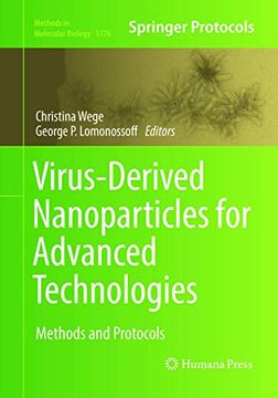 portada Virus-Derived Nanoparticles for Advanced Technologies: Methods and Protocols (en Inglés)