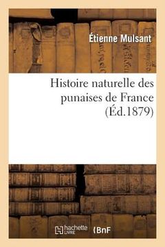 portada Histoire Naturelle Des Punaises de France (in French)