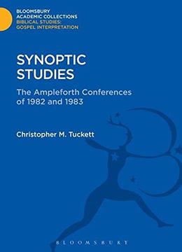 portada Synoptic Studies (Bloomsbury Academic Collections: Biblical Studies)