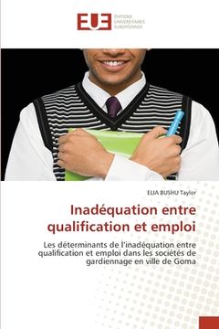 portada Inadéquation entre qualification et emploi (en Francés)