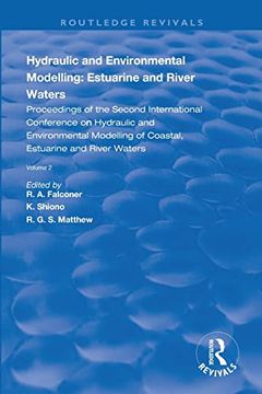 portada Hydraulic and Environmental Modelling: Estuarine and River Waters (Routledge Revivals) (in English)