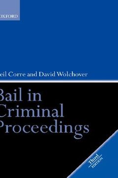 portada bail in criminal proceedings third edition
