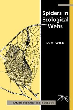 portada Spiders in Ecological Webs Paperback (Cambridge Studies in Ecology) (en Inglés)
