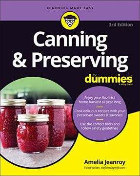 portada Canning & Preserving for Dummies (en Inglés)