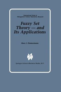 portada Fuzzy Set Theory -- And Its Applications (in English)
