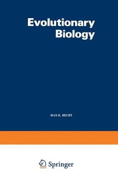 portada Evolutionary Biology: Volume 12 (en Inglés)