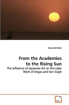 portada from the academies to the rising sun (in English)
