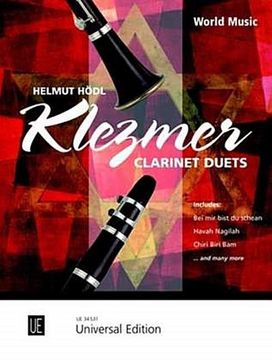 portada Klezmer Clarinet Duets