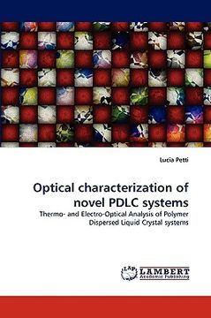 portada optical characterization of novel pdlc systems