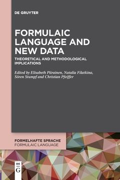 portada Formulaic Language and New Data 