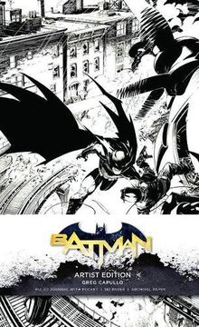 portada Dc Comics: Batman Hardcover Ruled Journal: Artist Edition: Greg Capullo (en Inglés)