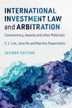 portada International Investment law and Arbitration: Commentary, Awards and Other Materials (in English)