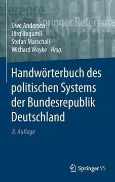 portada Handwã Â¶Rterbuch des Politischen Systems Derã Â Bundesrepublik Deutschland (Springer Reference Sozialwissenschaften) (German Edition) [Hardcover ] (in German)